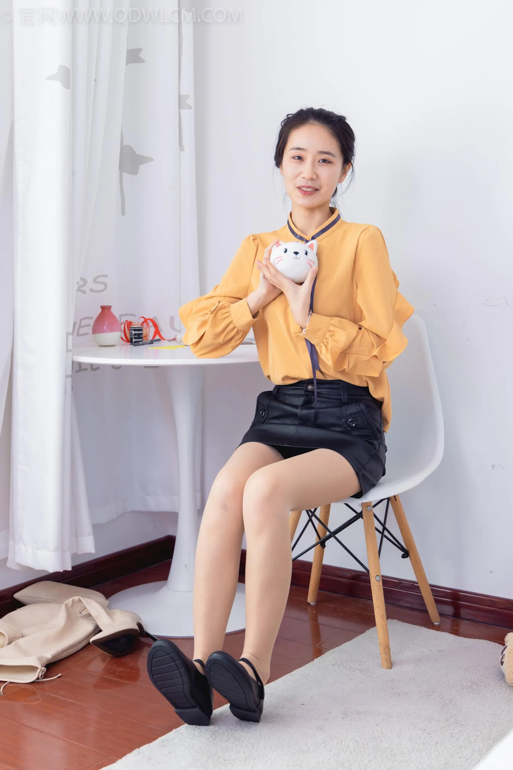 物恋传媒 NO.1496 菜菜-橘色郁金香 [177P]插图8